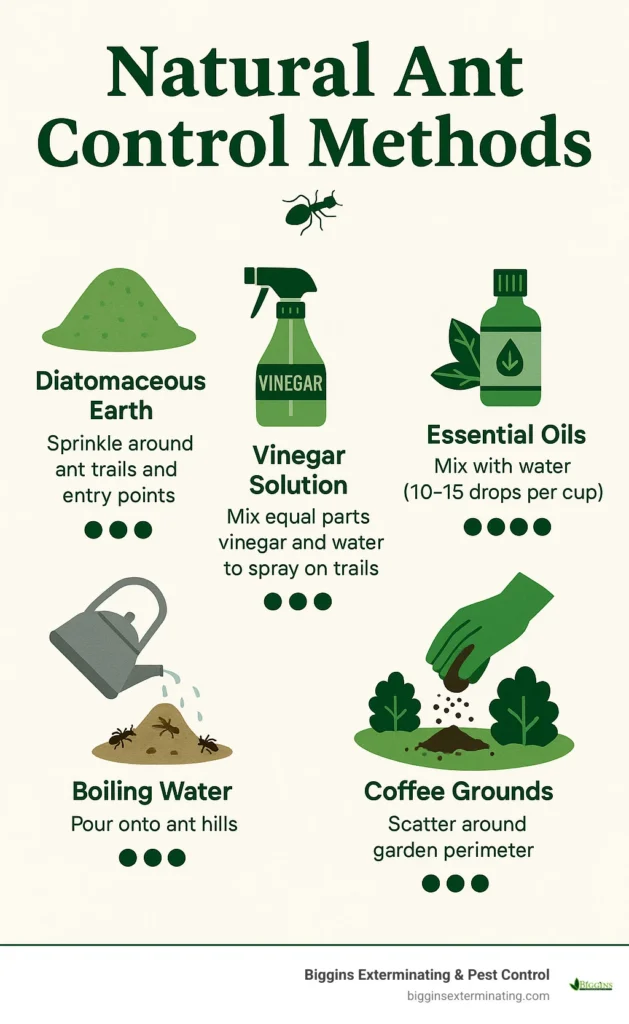 Natural Ant Control Methods