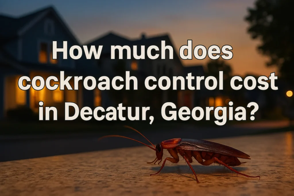 pest control decatur: Why This Pest Appears in Homes