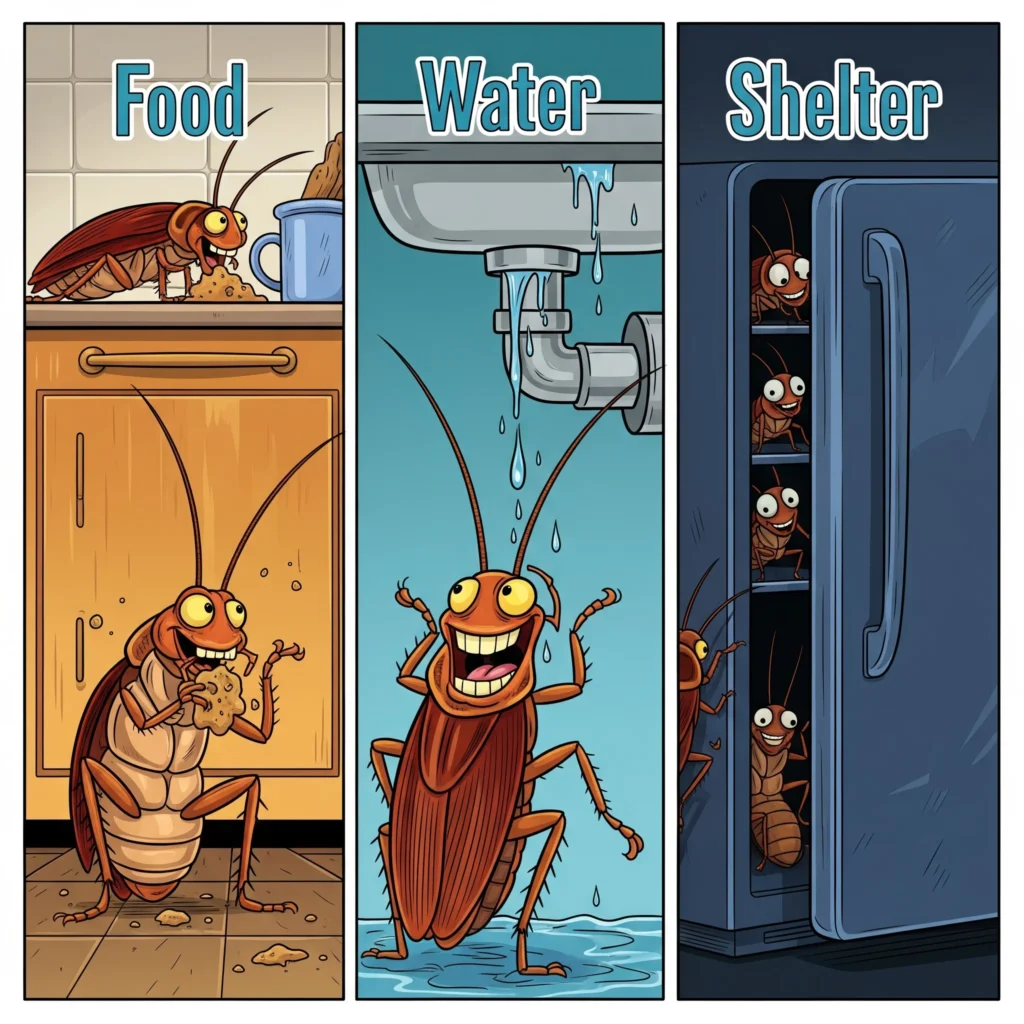 Why Cockroaches Invade Your Home