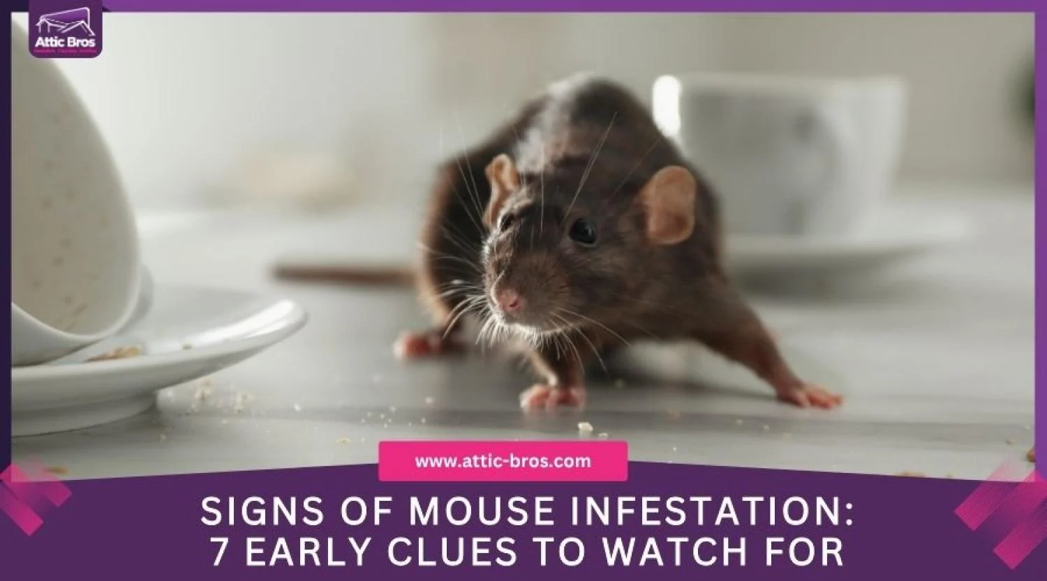 Why Mice Appear in Homes: Understanding the Drivers Behind the Signs Mouse Infestation