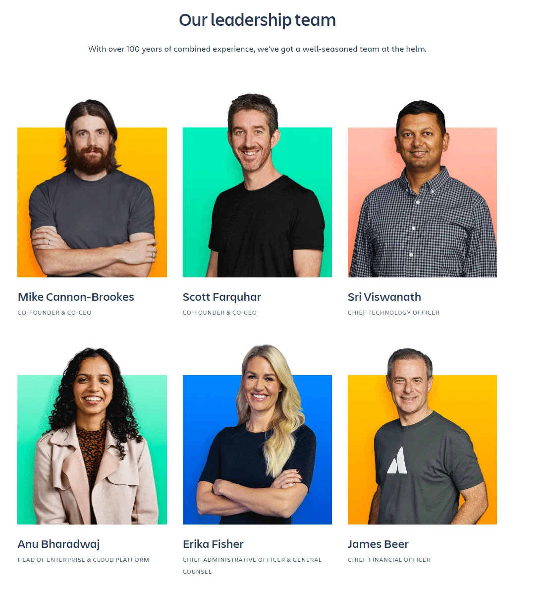 about us meet the team: Leadership and Vision