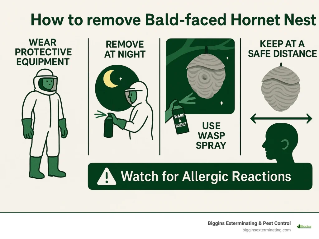 wasp spotlight the bald faced hornet: Natural Removal Methods