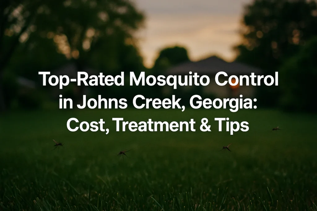Why Pest Control Johns Creek is Essential Year‑Round
